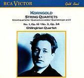 Korngold: String Quartets Nos. 1 & 3