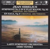 Lahti Symphony Orchestra - Sibelius: (Compl.Ed. 38), Symphony No.5 In E (CD)