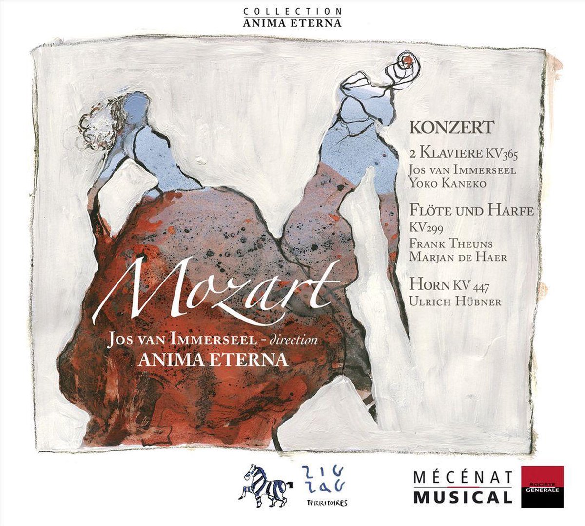 Concerto For 2 Pianos K365 / Concerto For Flute