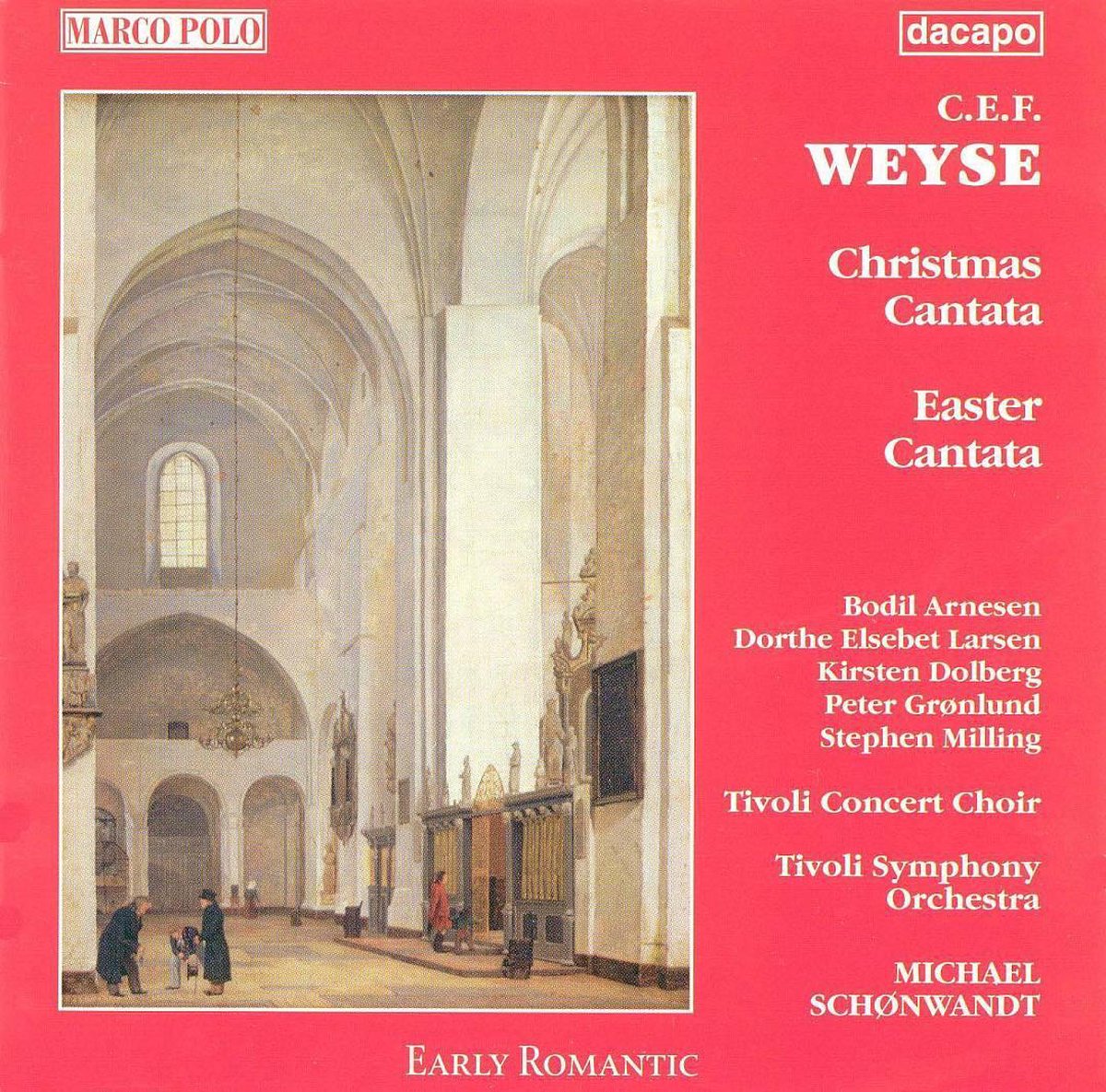 Weyse: Christmas and Easter Cantatas / Schonwandt, et al