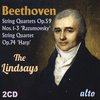 Beethoven: Razumovsky & Harp Quartets Op.59 (1-3) Op.74