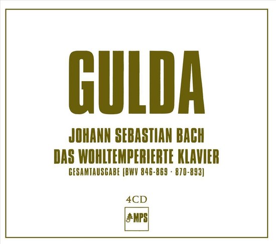 Brilliant Classics Friedrich Gulda - Bach: Das Wohltemperierte