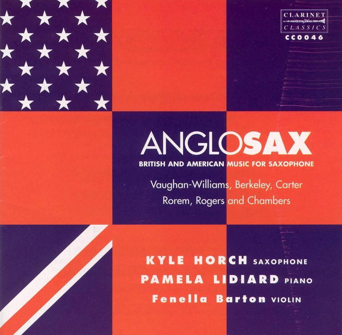 Kyle Horch Saxophone - Pamela Lidia - Anglosax, British And American Musi
