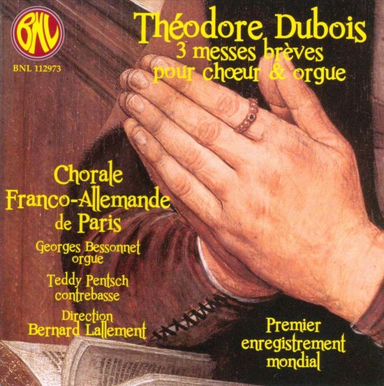 3 Messes Breves Pour Choeur & Orgue, Georges Bessonet | CD (album ...
