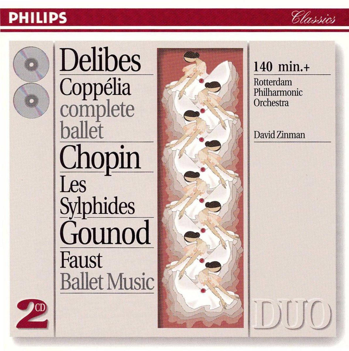 Delibes: Coppelia; Chopin, Gounod / Zinman, Rotterdam PO