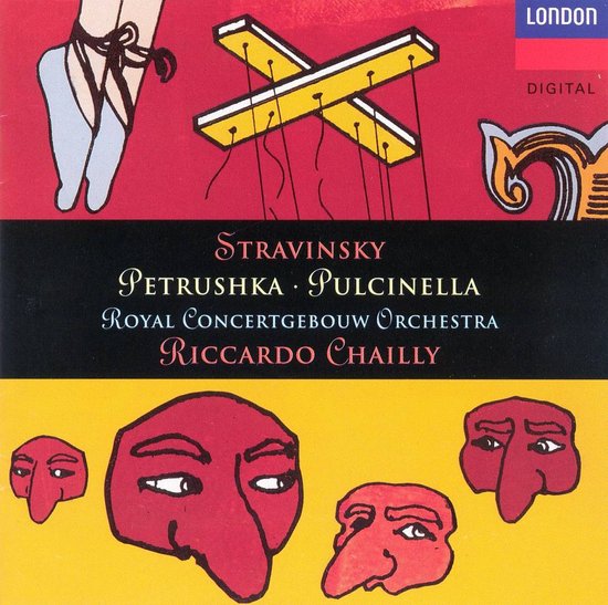 Stravinsky: Petrushka, Pulcinella / Chailly, Concertgebouw