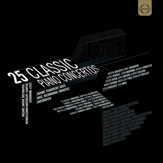 未開封 25 CLASSIC PIANO CONCERTOS 25 Classic Piano Concertos -box Set- | Dvd's | bol