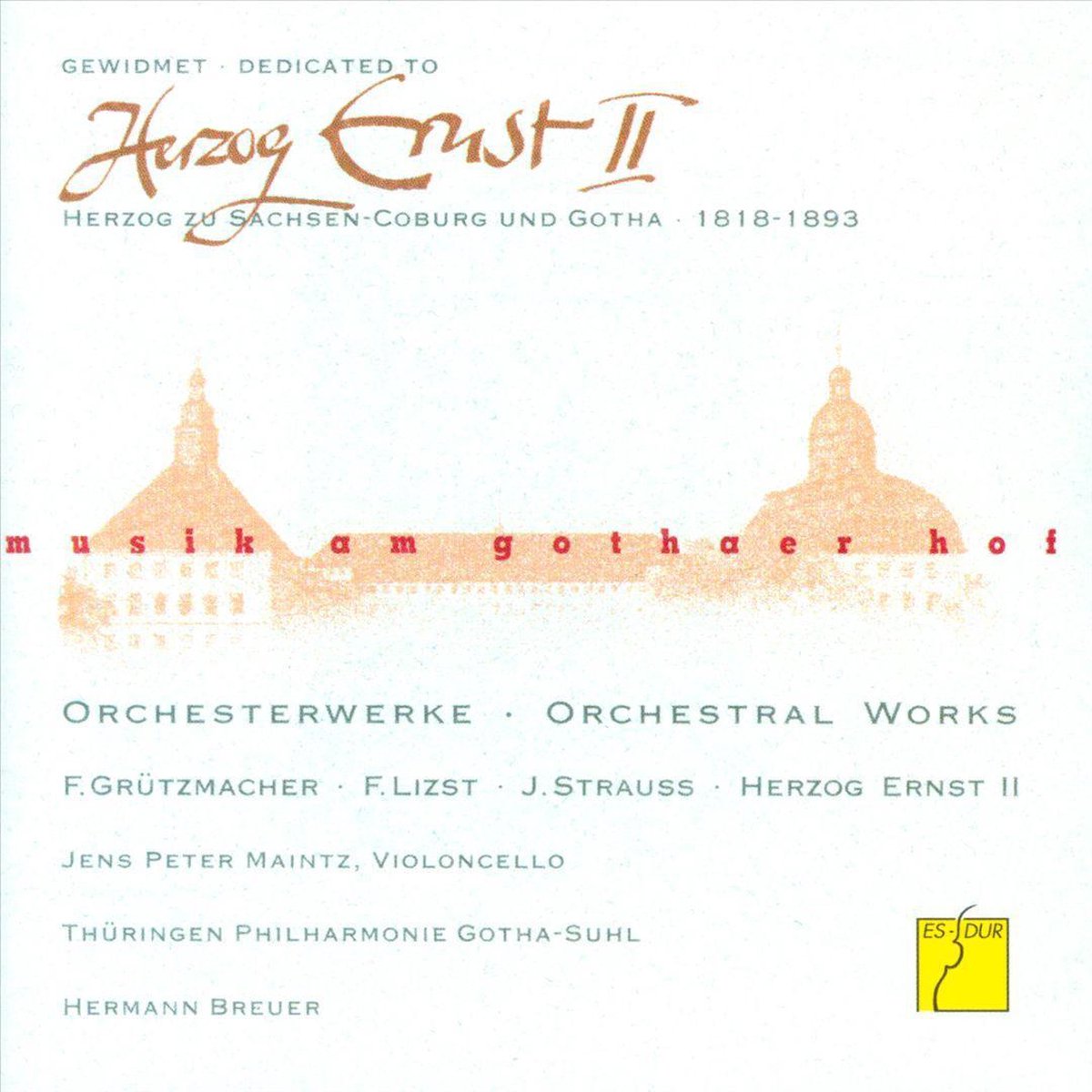 Music at the Court of Gotha: Dedicated to Herzog Ernst II