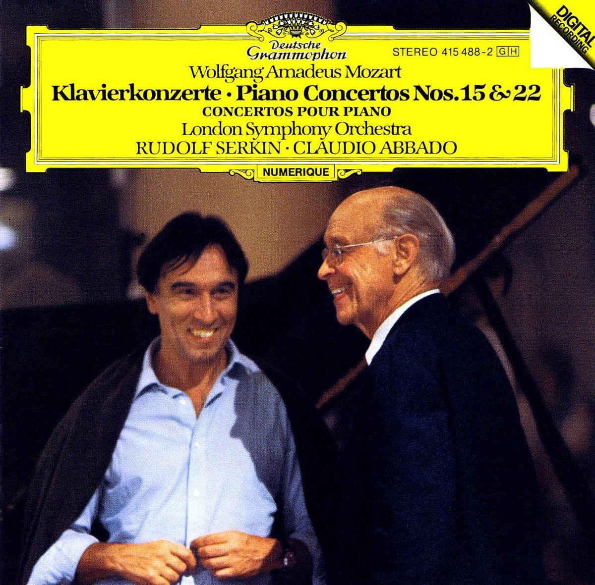 Mozart: Klavierkonzerte Nos. 15 & 22