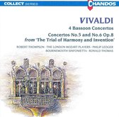 Vivaldi: 4 Bassoon Concertos / Thompson, Ledger, Thomas