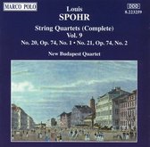 Spohr: String Quartets Vol 9 / New Budapest Quartet