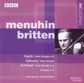 Menuhin, Britten - Haydn, Debussy, Schubert: Violin Sonatas etc