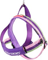 EzyDog Quick Fit Hondentuig - Harnas voor Honden - XL - Bubblegum