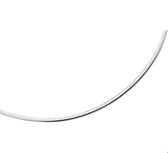The Jewelry Collection Ketting Omega Bol 4,0 mm - Zilver