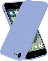 Telefoonhoesje - Back Cover - Geschikt Voor Apple IPhone 8 - Paars En Paars Telefoonhoesje - Back Cover - Geschikt Voor Apple IPhone 8 - Paars En Paars