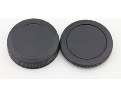 Achterdop+Bodydop (2 stuk): Canon EOS R mount camera lens