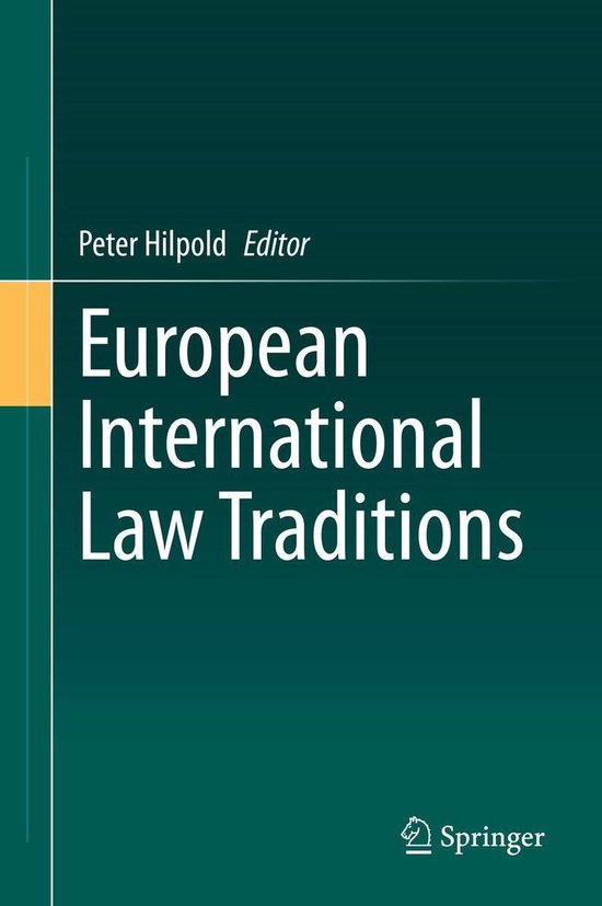 European International Law Traditions - cover