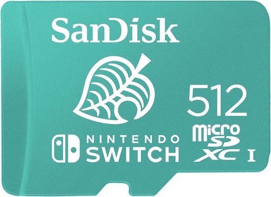 SanDisk Extreme Micro SDXC 512GB geschikt voor Nintendo Switch | bol