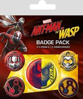 Marvel: Ant-Man and The Wasp Badge pack