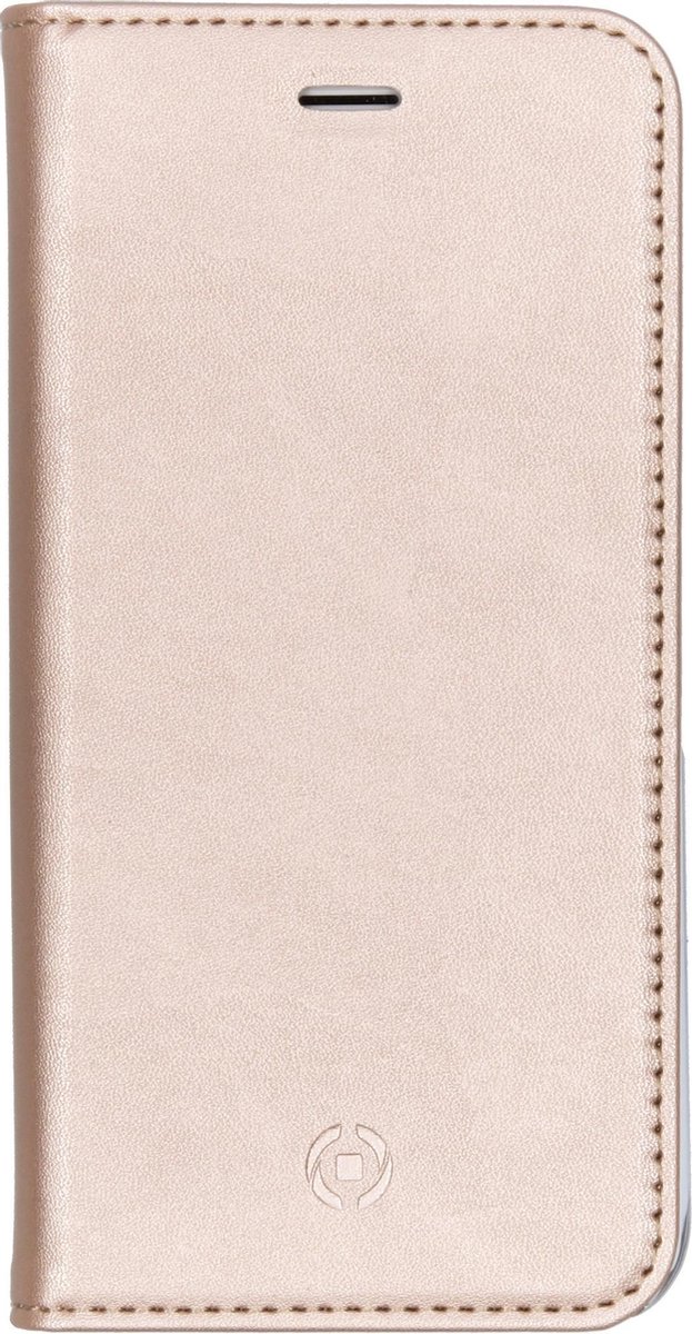 Celly Air Case Book Hoesje - Goud - voor iPhone 7 / 8 / SE (2020/2022)