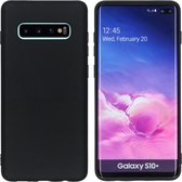 iMoshion Color Backcover Samsung Galaxy S10 Plus hoesje - zwart