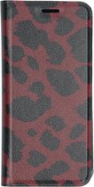 Design Softcase Booktype Samsung Galaxy S8 hoesje - Panter Rood