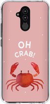 Design Backcover Huawei Mate 20 Lite hoesje - Oh Crab