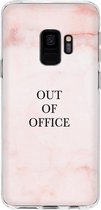 Design Backcover Samsung Galaxy S9 hoesje - Out Of Office
