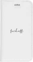 Design Softcase Booktype iPhone 6s / 6 hoesje - Fuck Off