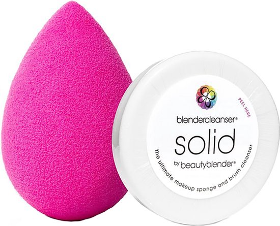 Beautyblender - Original Roze + Mini Solid Cleanser - Beautyblender