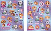 W&o Stickervel Paw Patrol Junior 30 Cm Papier Paars 2 Stuks