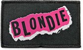 Blondie - Punk Logo Patch - Zwart