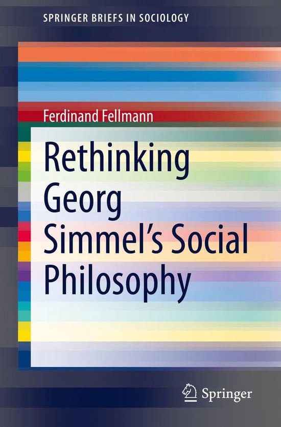 Social Sciences (R0) - Rethinking Georg Simmel's Social Phil ... - cover