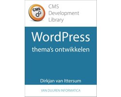 Omslag van CMS Development Library - WordPress-thema's ontwikkelen