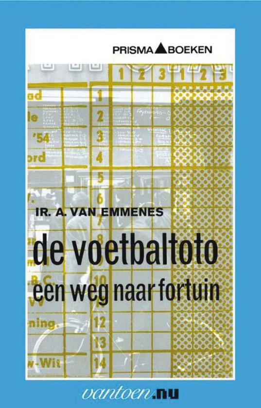 Cover van het boek 'Voetbaltoto' van A. van Emmenes