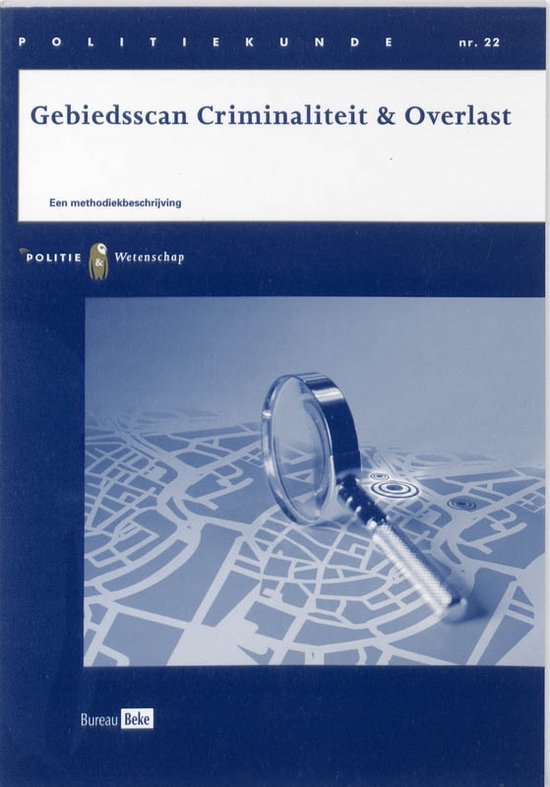 Gebiedsscan Criminaliteit & Overlast - cover