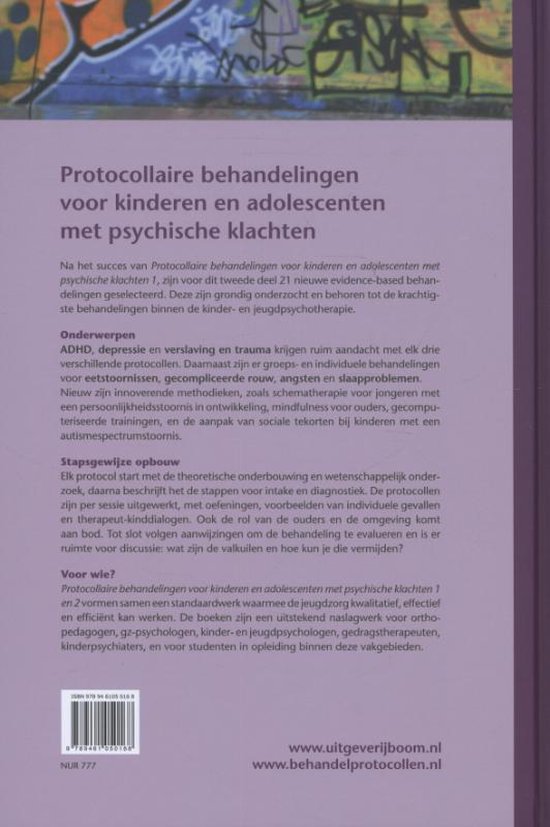 Protocollaire behandelingen voor kinderen en adolescenten met psychische klachten