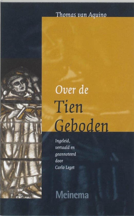 Cover van het boek 'Over de Tien Geboden / druk 1' van T. van Aquino