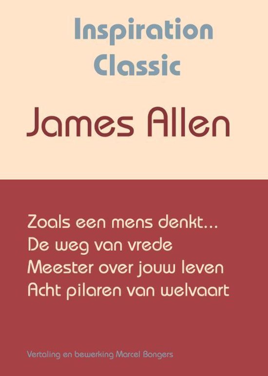 Cover van het boek 'Zoals een mens denkt'