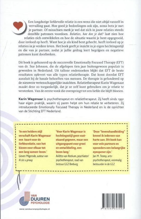 Relaties, hoe doe je dat?