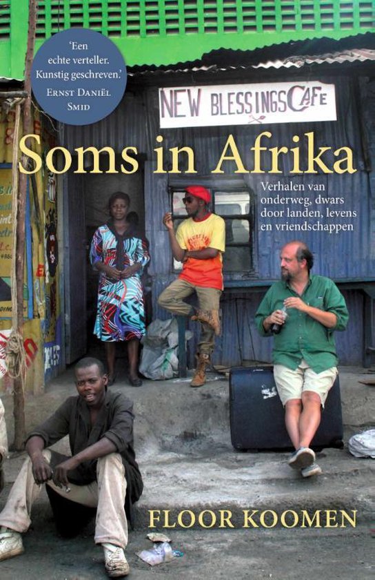 Cover van het boek 'Soms in Afrika' van Floor Koomen