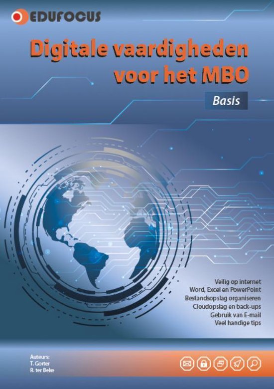 Digitale vaardigheden voor het MBO - Basis - cover