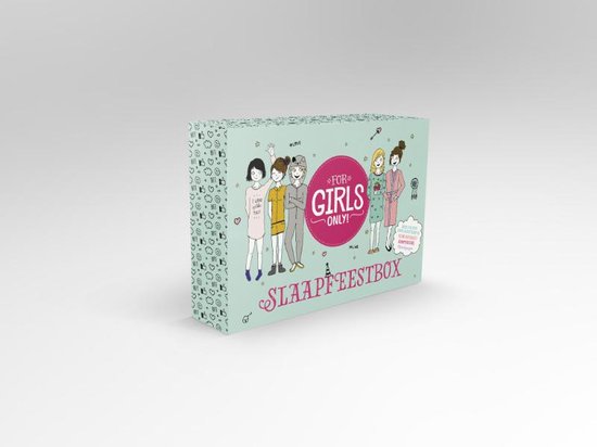 For Girls Only!  -   Slaapfeestbox - Standaard Uitgeverij