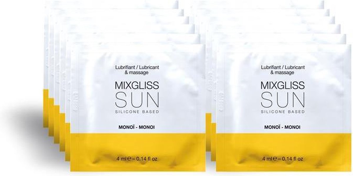 MIXGLISS | Mixgliss Based Lubricant Monoi 12 Pieces 4ml
