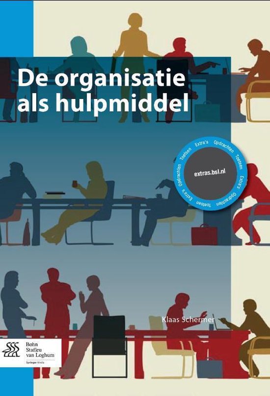 Cover van het boek 'De organisatie als hulpmiddel' van Klaas Schermer