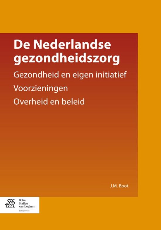 De Nederlandse gezondheidszorg - cover