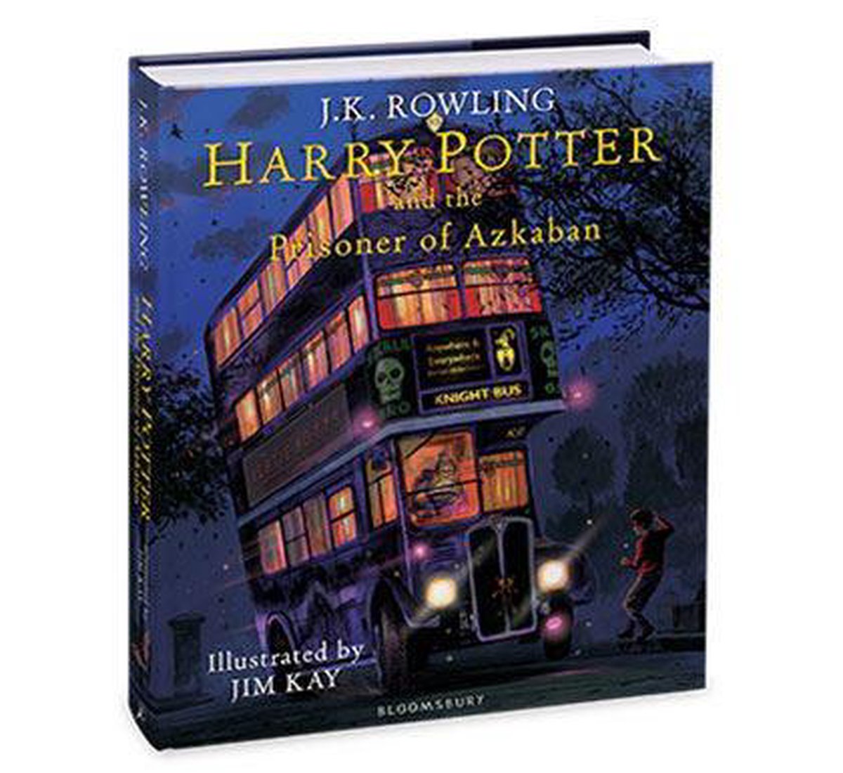 Omslag van Harry Potter 3 - Harry Potter and the Prisoner of Azkaban | Illustrated Edition