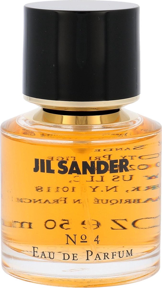 arm Aan boord Hong Kong Jil Sander No.4 50 ml - Eau de parfum - Damesparfum | bol.com