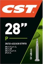 CST binnenband 28x1 5/8X 1 1/8, ETRTO  28/32-622/630, Ventiel Presta/Frans 48mm