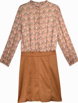 LA FEE MARABOUTEE - JURK - ORANJE MULTI